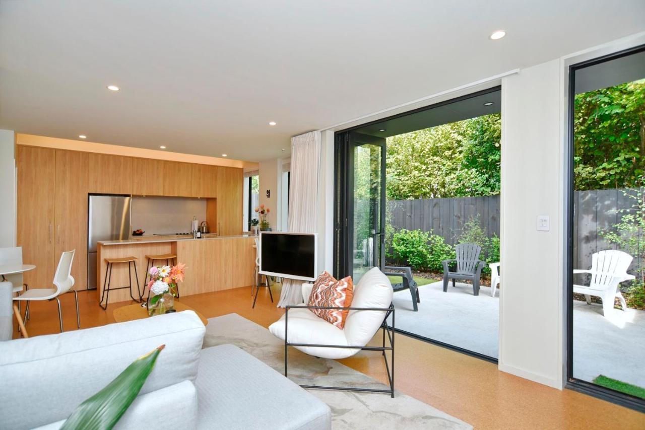 Urban Escape Addington Townhouse Walk To Stadium & Cafes Christchurch Exterior foto