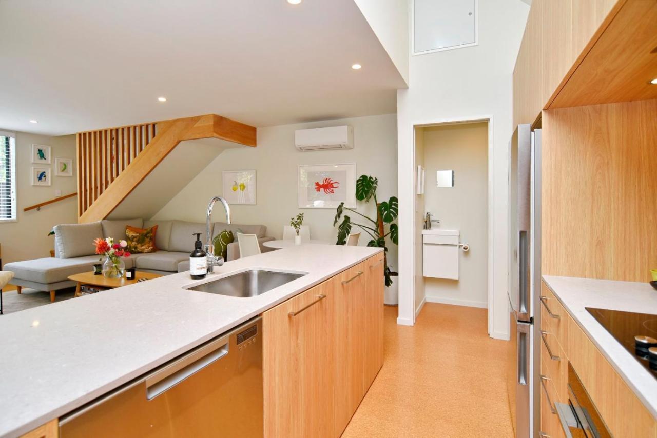 Urban Escape Addington Townhouse Walk To Stadium & Cafes Christchurch Exterior foto